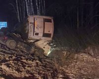 В Рязанской области в Путятинском районе в аварии погиб водитель фуры