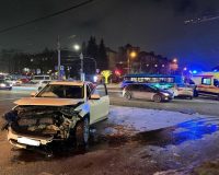 ДТП в центре, пострадали женщина и ребенок