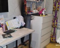 В городе Рязани в квартире отец вынес из пожара маленькую дочку