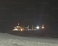 судно село на мель