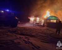 В Тульской области из-за замыкания проводки в пожаре погибла женщина