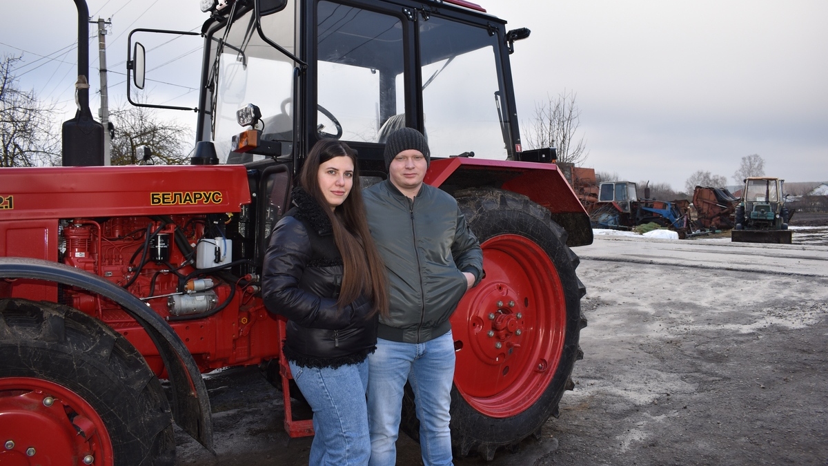 Фермеры из Рязанской области выиграли грант и приобрели трактор
