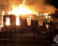 Трагедия в Ивановской области: при пожаре погиб мужчина