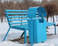 В Тамбовской области житель наукограда украл из парка восемь железных урн