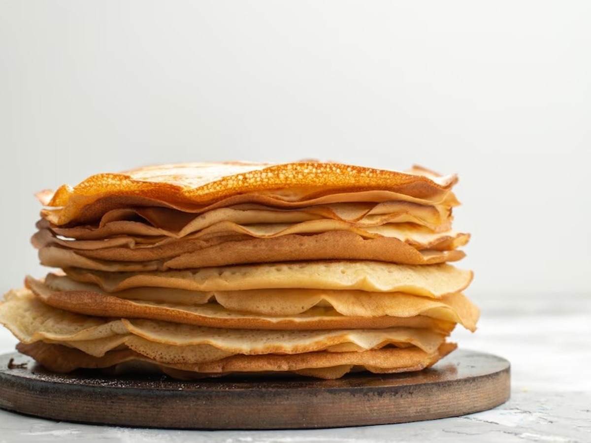 подавилась блинами