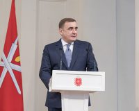 Алексей Дюмин поздравил тульских следж-хоккеистов с золотом на Чемпионате России