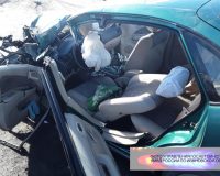 В Ивановской области две иномарки столкнулись на трассе