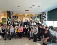 В Железнодорожном районе, в завершение масленичной недели, состоялся яркий праздник для особенных детей