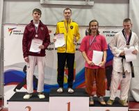 Спортсмен Андрей Канаев из Рязани завоевал золото Чемпионата ЦФО по тхэквондо