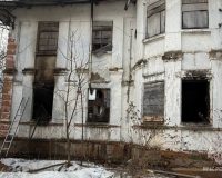 В Ивановской области пожарные тушили заброшенное здание