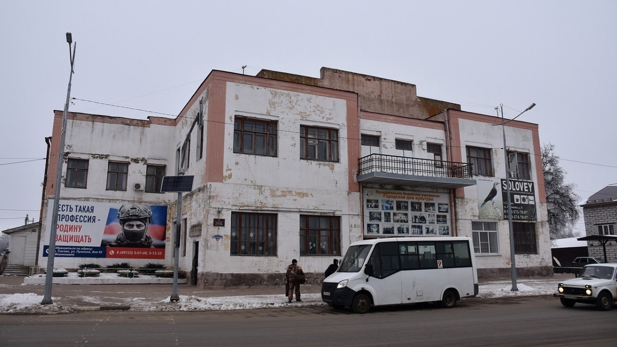 В Рязанской области в городе Сасово за сто лет Дом культуры ждет первый капремонт