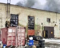 пожар склад