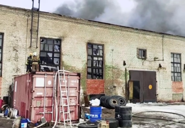 пожар склад