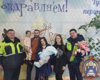 Тульские автоинспекторы доставили роженицу со схватками в роддом