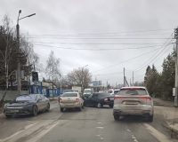 В Туле на Чмутова одна «Лада» не пропустила и протаранила другую «Ладу»