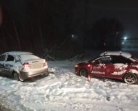 В Ярославл епроизошло ДТП с участие двух машин и пешехода.