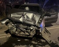 в Челябинске столкнулись электромобиль и ВАЗ