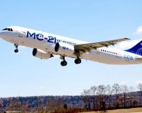 Самолет МС-21 с российскими комплектующими совершил первый полет