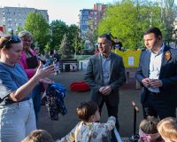 В Ростове продолжают обсуждать проекты благоустройства детских площадок с жильцами многоквартирных домов