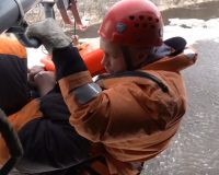 спасли с вертолета