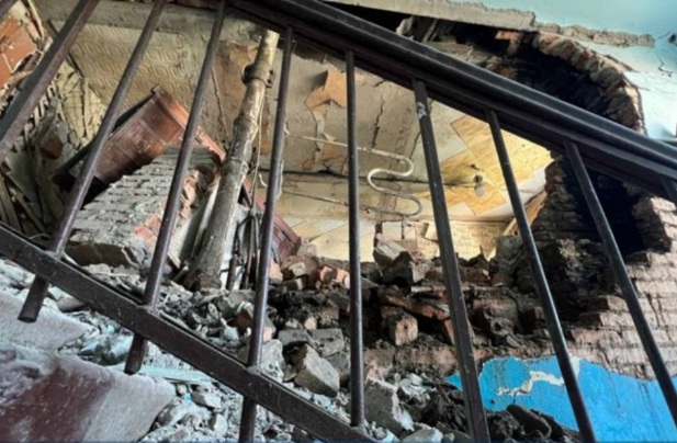 взрыв в доме