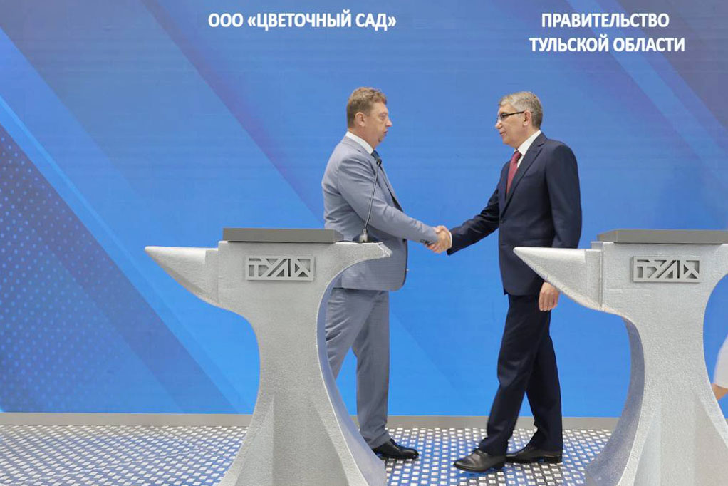 В Тульской области появится крупный тепличный комплекс для выращивания цветов