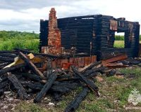 пожар село под Саратовом