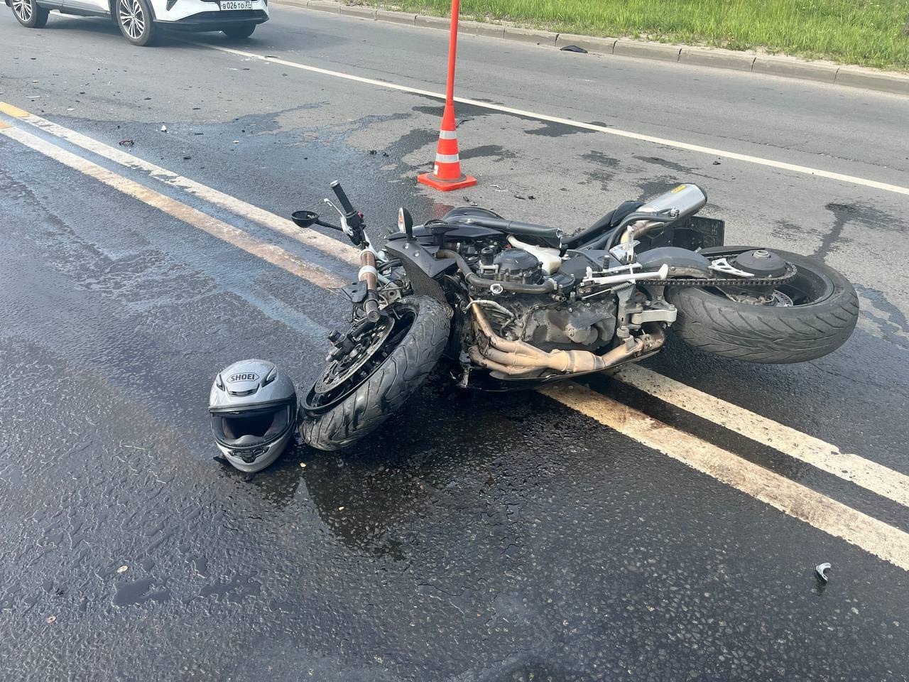 В Иванове погиб мотоциклист после столкновения с иномаркой на улице Фрунзе