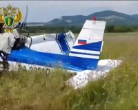 самолет упал