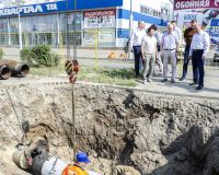 Руководители теплоснабжающей организации отчитались главе Ростова об устранении порывов