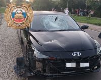 насмерть сбил