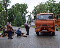 В сквере Воинов-интернационалистов в Иванове заменят старые деревянные настилы