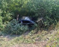 В Новгородской области перевернулся автомобиль