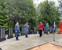Памятник воинам открыт в Первомайском округе