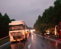 смертельное лобовое ДТП с фурой