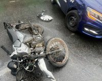 подросток на мопеде пострадал при столкновении с такси