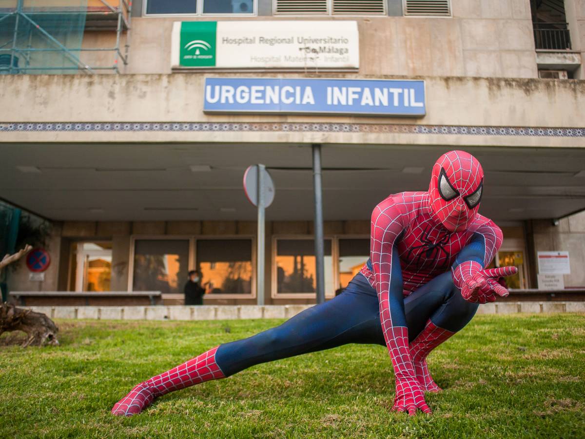 Герой комиксов Человек-паук очень популярен в мире