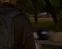 подросток с баллончиком