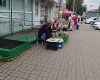 В Ярославле за торговлю оштрафовали бабушек.