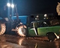 дтп с трактором