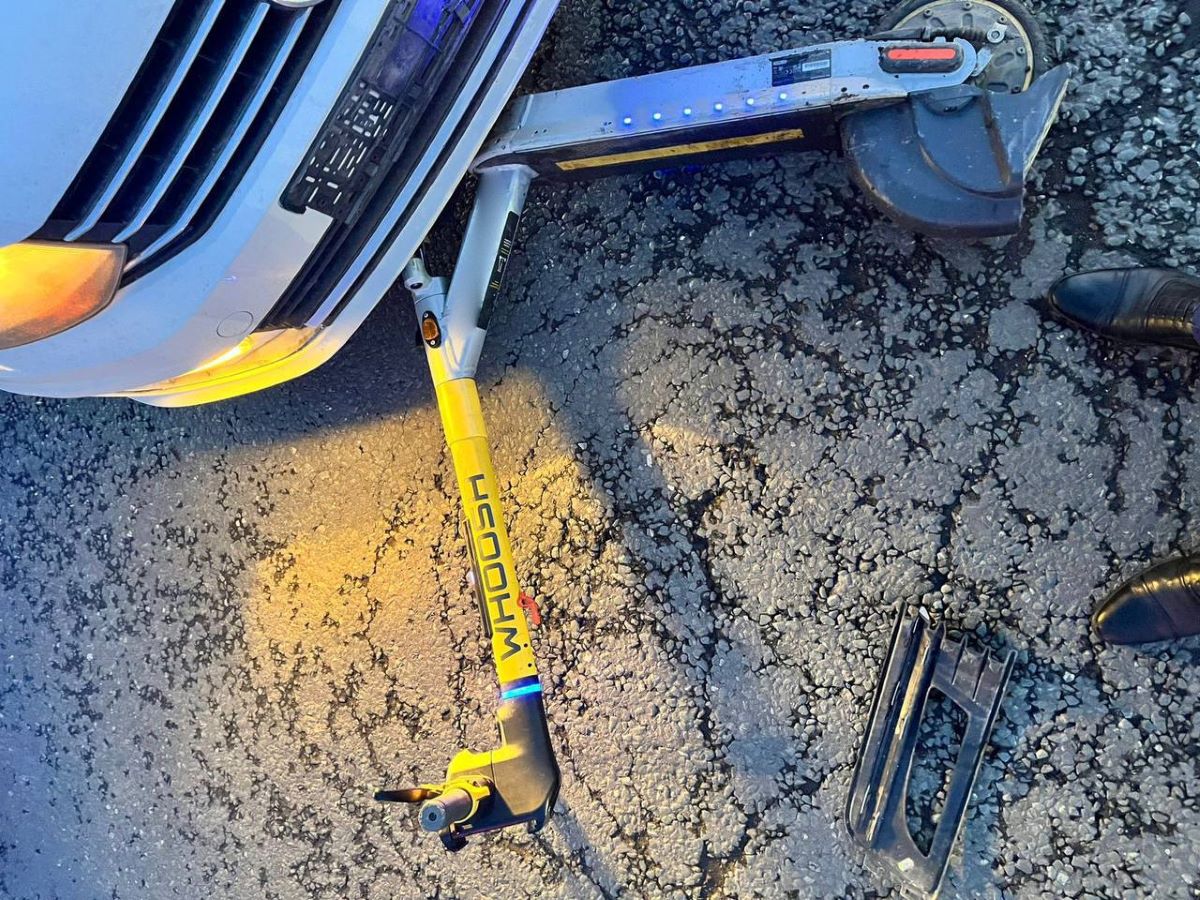 авария с электросамокатом