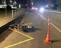 В Великом Новгороде вновь авария с питбайком