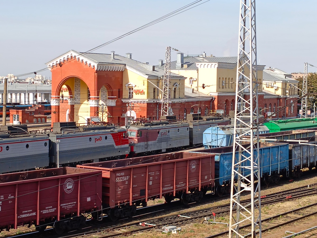 Погрузка строительных грузов на железной дороге в Орловской области выросла на 12% в январе - июле
