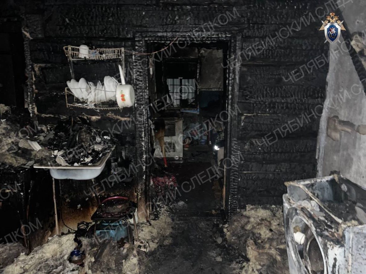 два человека сгорели вместе с садовым домом