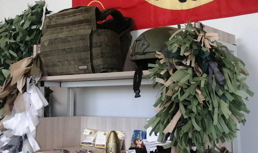 Экспонаты – с фронта