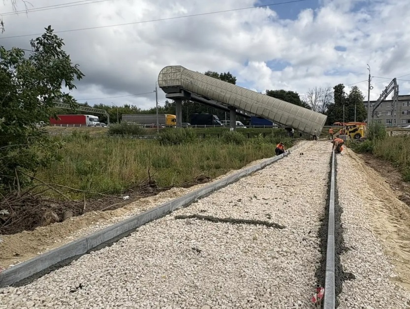 Въезд в Веризино