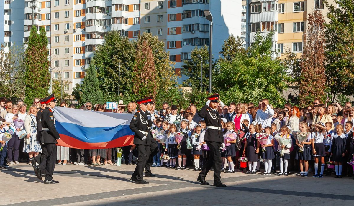 1 сентября, торжественная линейка