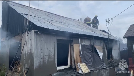 пожар погибли двое
