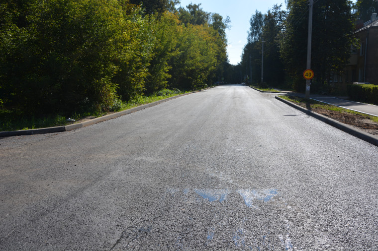 В Иванове ремонт на улице Генерала Горбатова близок к завершению