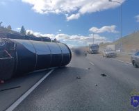 бензовоз сбил рабочих